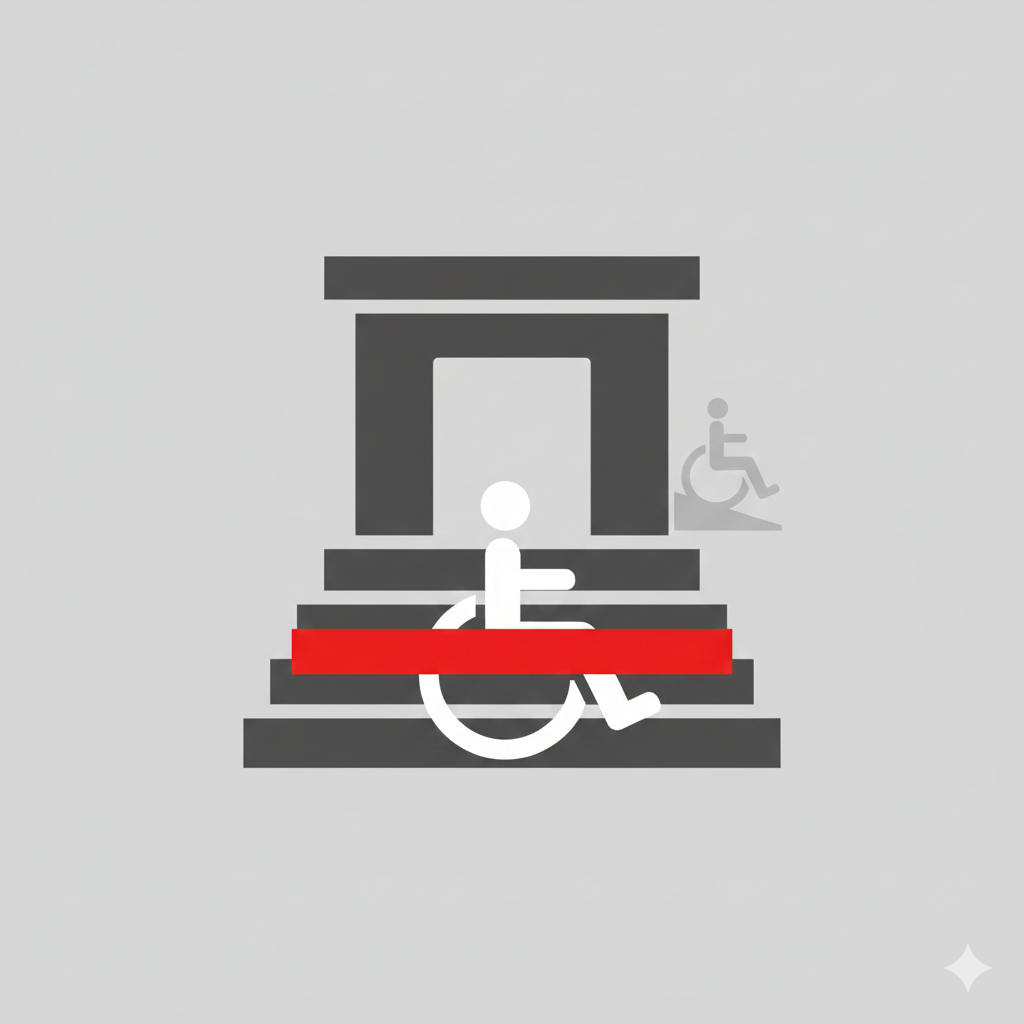 Lack of ramp and lift access creating barrier for persons with disabilities