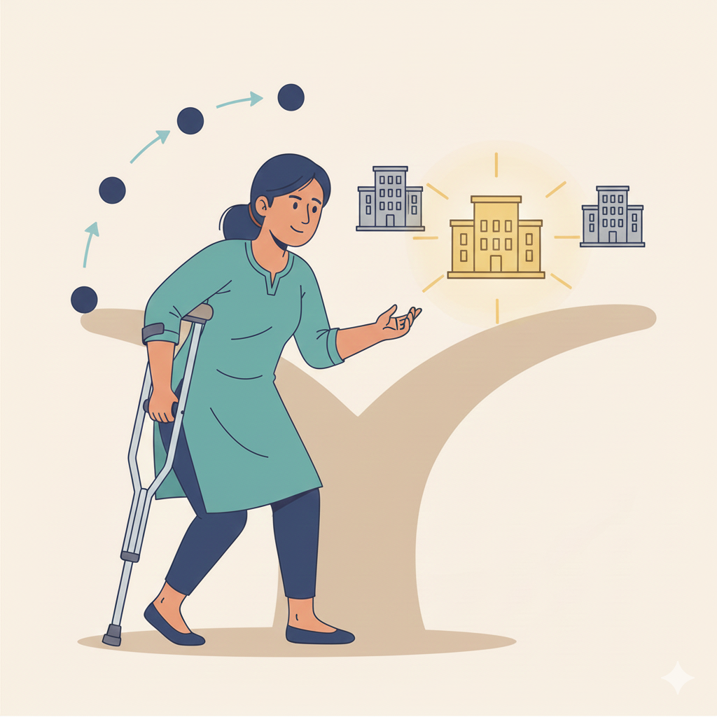 Choosing correct authority like District, State or Chief Commissioner for disability complaint