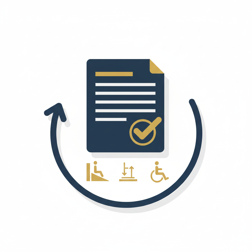 Resolution outcomes after filing disability complaint including corrective orders and accessibility compliance
