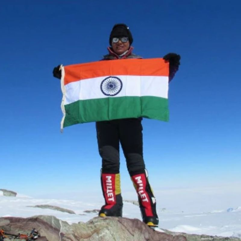 Arunima Sinha, one of the famous disabled persons in India and the first female amputee to climb Mount Everest