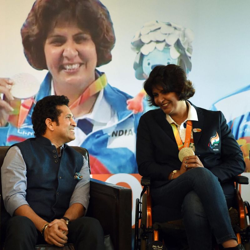 Deepa Malik, one of the famous disabled persons in India and India’s first woman Paralympic medalist