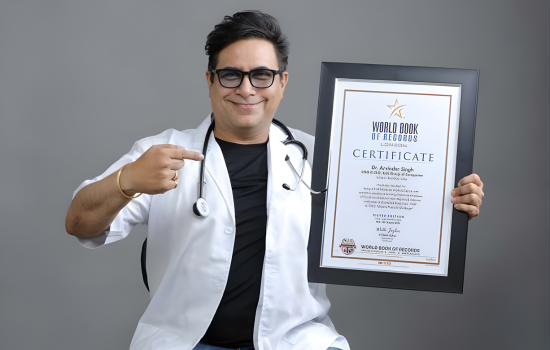 Dr Arvinder Singh – Three-Time World Record Holder in Disability Advocacy