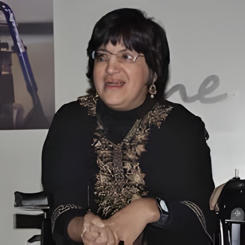 Malini Chib, one of the famous disabled persons in India and a disability rights author